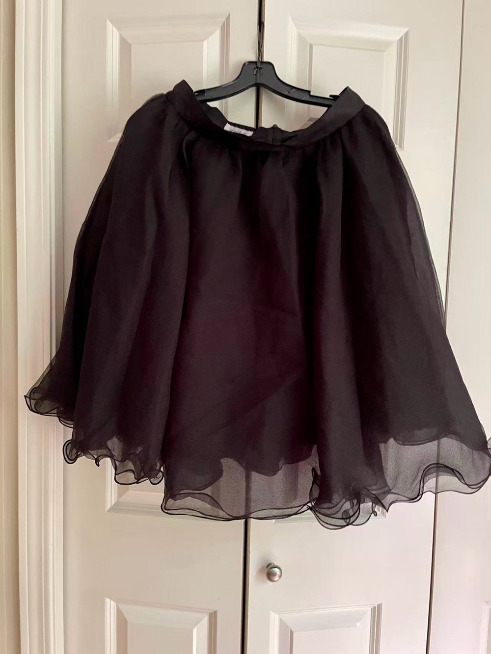 Space 46 Classic Black Layered Skirt
